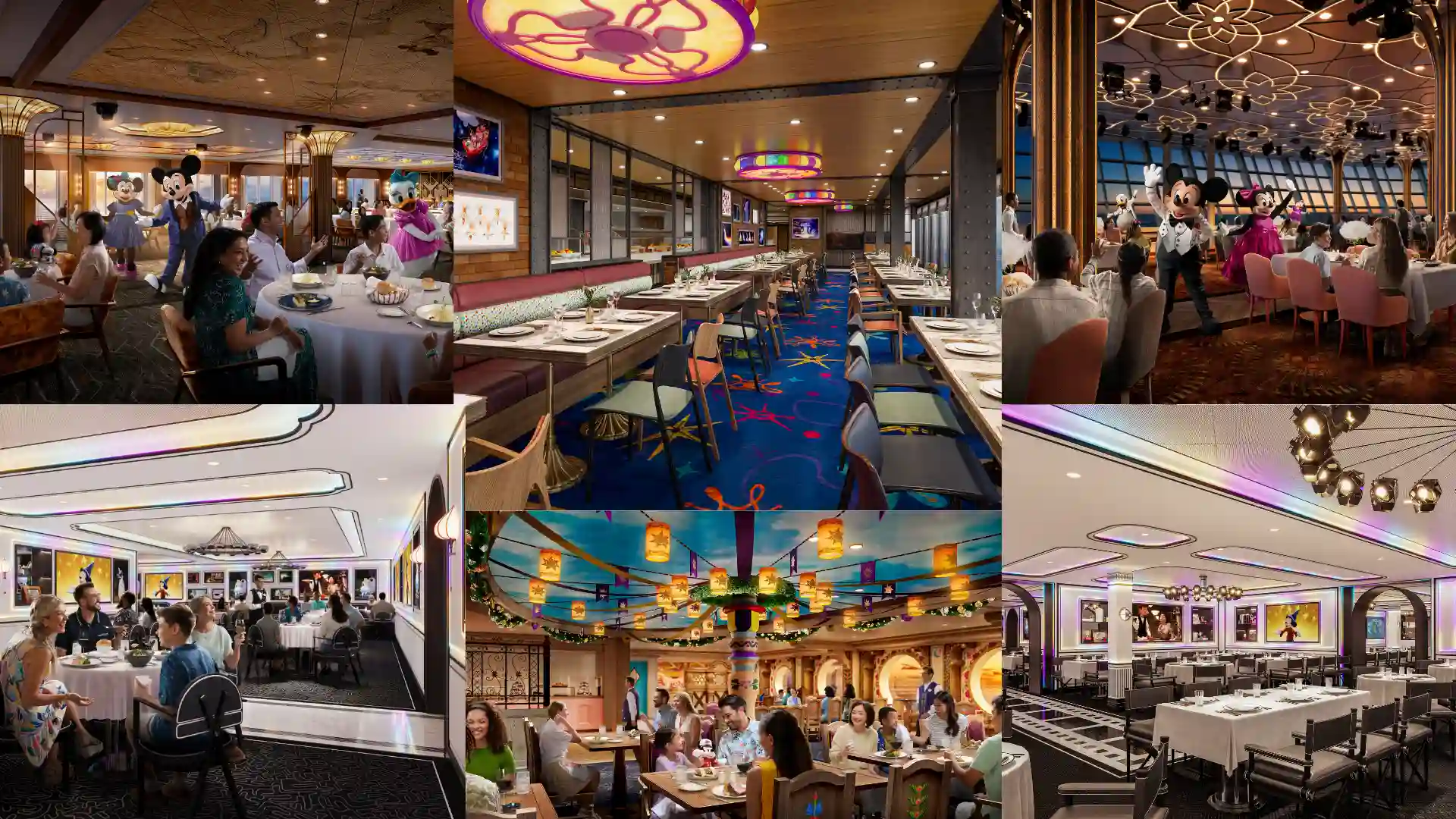 Disney Adventure Cruise Ship Dining Experience
